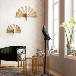 Figurine Décorative Parrot Petrole