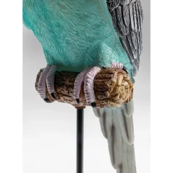 Figurine Décorative Parrot Turquoise 36Cm