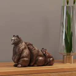 Figurine Décorative Relaxed Bear Family