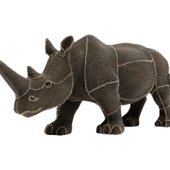 Figurine Décorative Rhino Rivets Pearls 25Cm