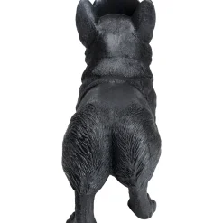 Figurine Décorative Royal Standing Corgi Noir 52Cm