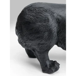 Figurine Décorative Royal Standing Corgi Noir 52Cm