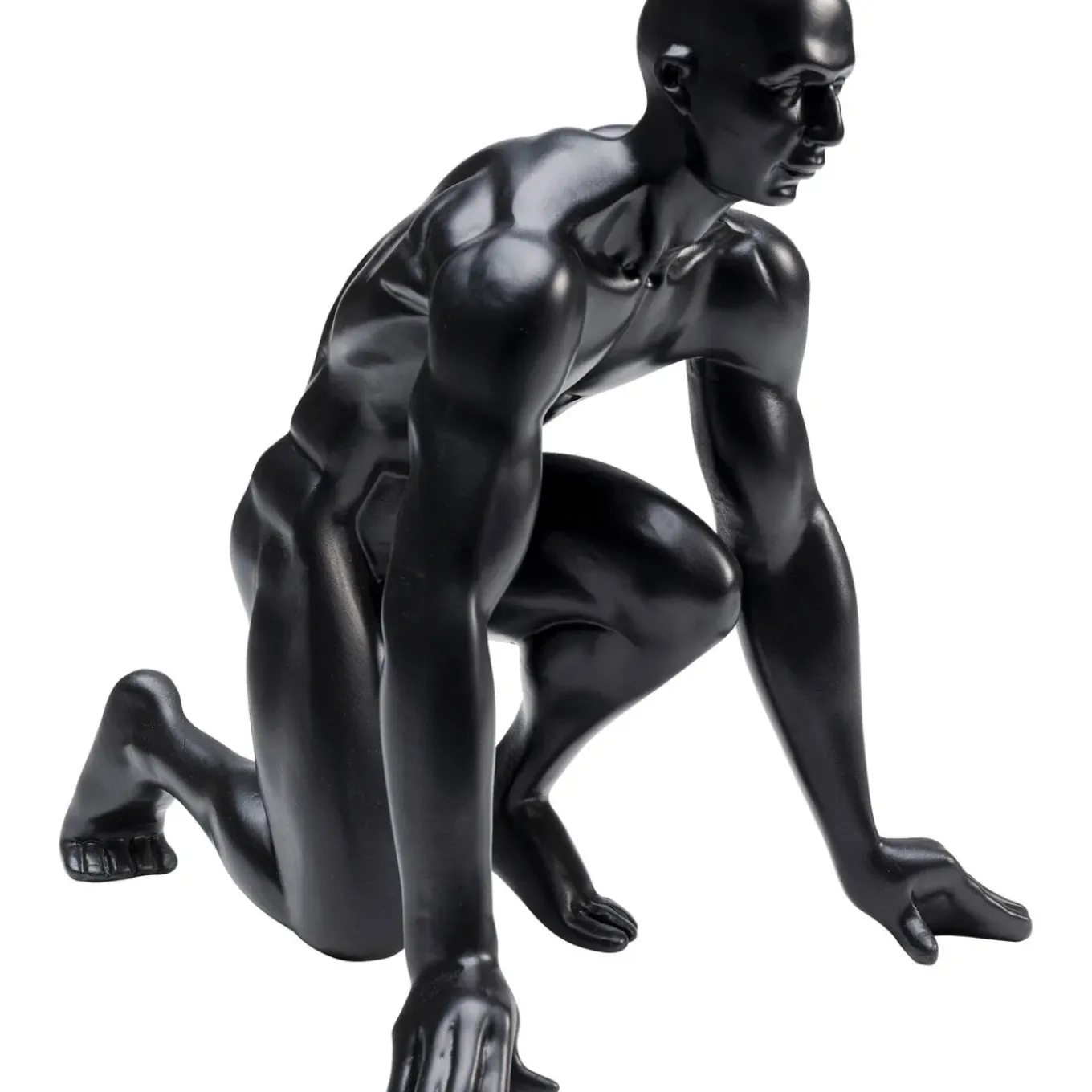 Figurine Décorative Runner Noir 25Cm