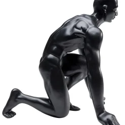 Figurine Décorative Runner Noir 25Cm