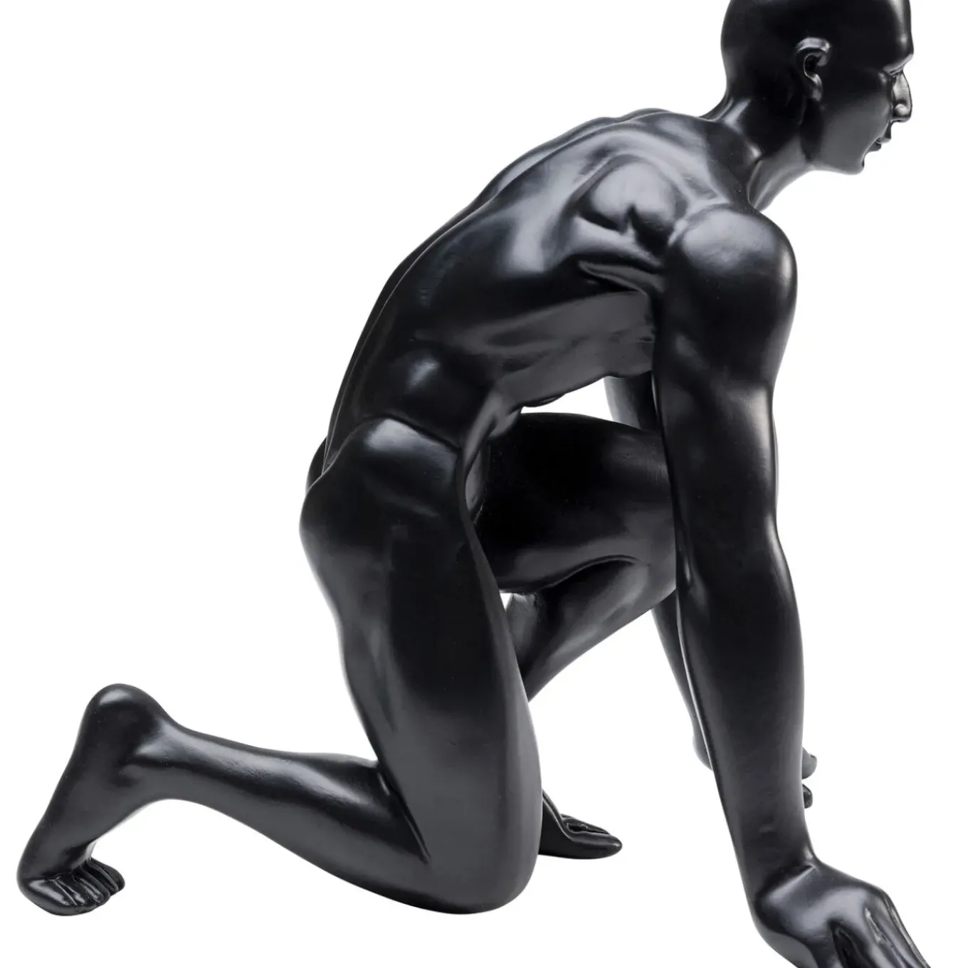 Figurine Décorative Runner Noir 25Cm