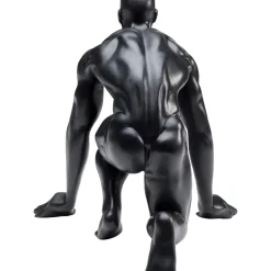 Figurine Décorative Runner Noir 25Cm