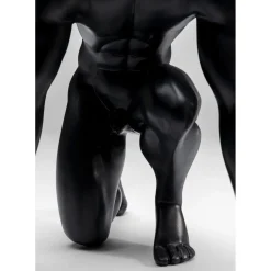 Figurine Décorative Runner Noir 25Cm