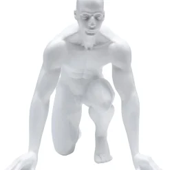 Figurine Décorative Runner Blanc 25Cm