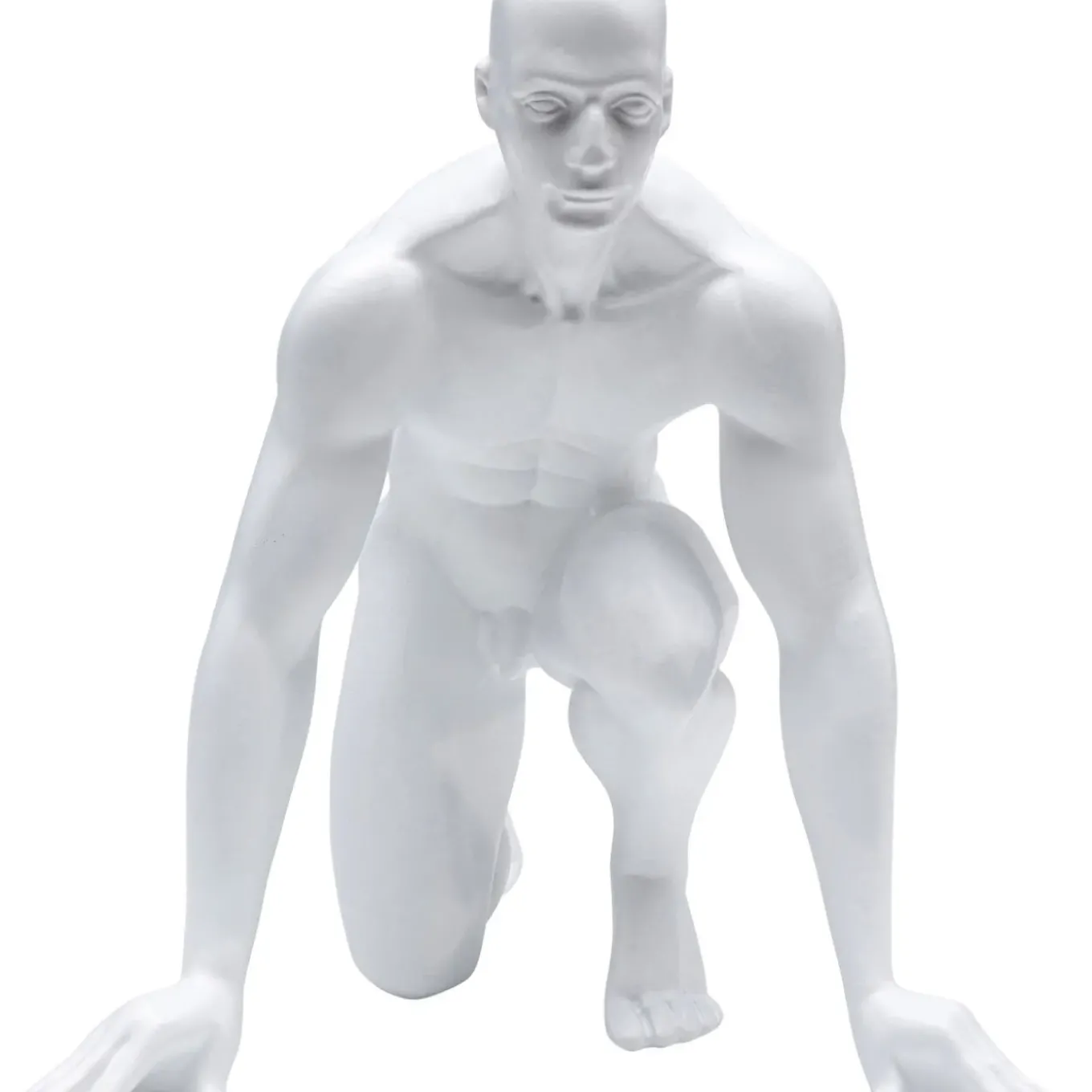 Figurine Décorative Runner Blanc 25Cm
