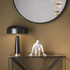 Figurine Décorative Runner Blanc 25Cm