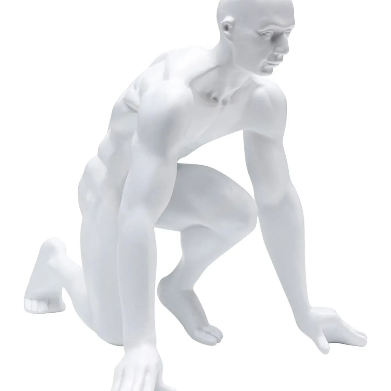 Figurine Décorative Runner Blanc 25Cm