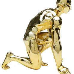 Figurine Décorative Runner Dore 25Cm