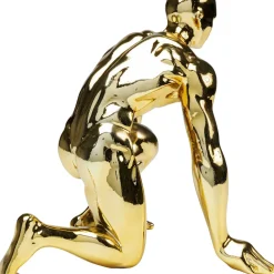 Figurine Décorative Runner Dore 25Cm