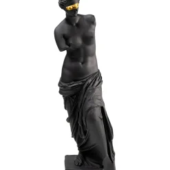 Figurine Décorative Sculpture Noir 48Cm