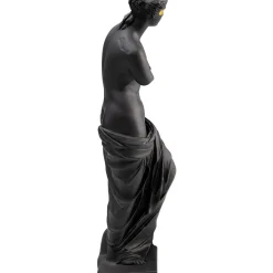 Figurine Décorative Sculpture Noir 48Cm