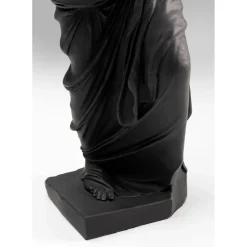 Figurine Décorative Sculpture Noir 48Cm