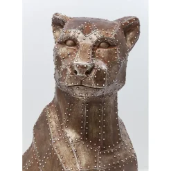 Figurine Décorative Sitting Cat Rivet Cuivree