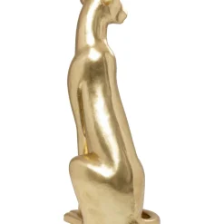 Figurine Décorative Sitting Leopard Dore 150