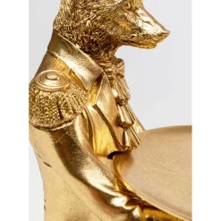 Figurine Décorative Sitting Waiter Fox 36Cm