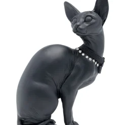 Figurine Décorative Sitting Cat Audrey Noir 27