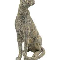 Figurine Décorative Sitting Leopard Pearls 42