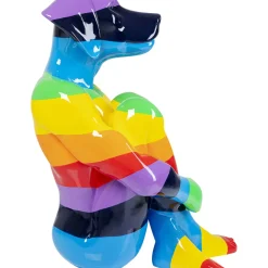 Figurine Décorative Sitting Dog Rainbow 173Cm