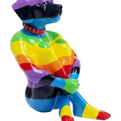 Figurine Décorative Sitting Dog Rainbow 80