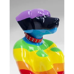 Figurine Décorative Sitting Dog Rainbow 80