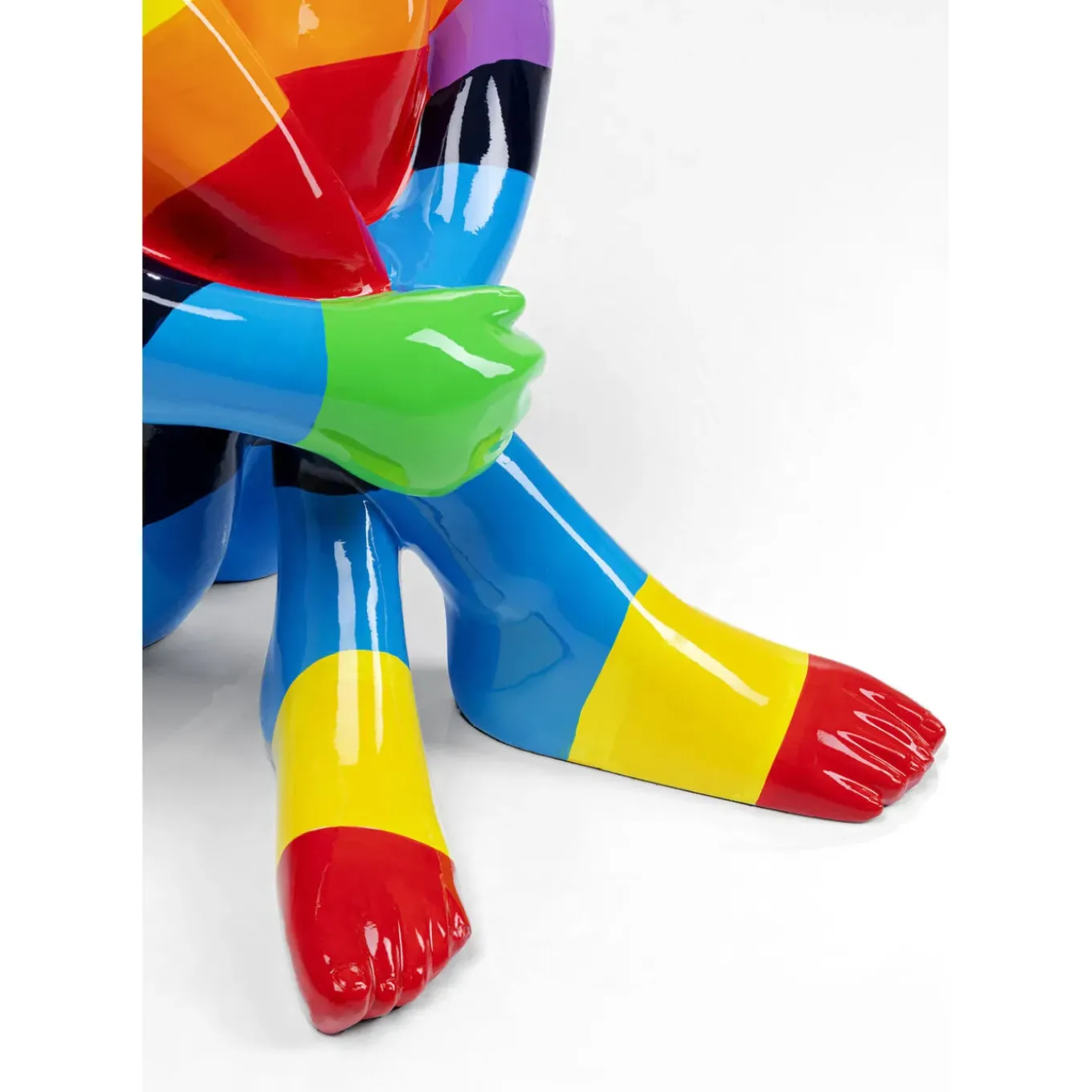 Figurine Décorative Sitting Dog Rainbow 80