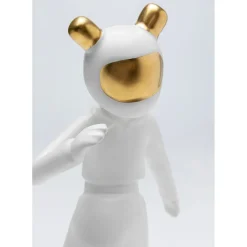 Figurine Décorative Skating Astronaut Blanc