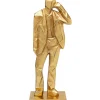 Figurine Décorative Standing Man Dore 62Cm