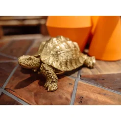 Figurine Décorative Turtle Dore Pm
