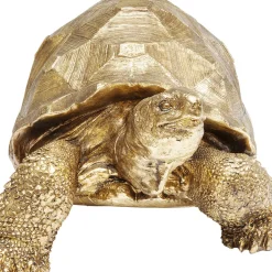 Figurine Décorative Turtle Dore Mm 40Cm