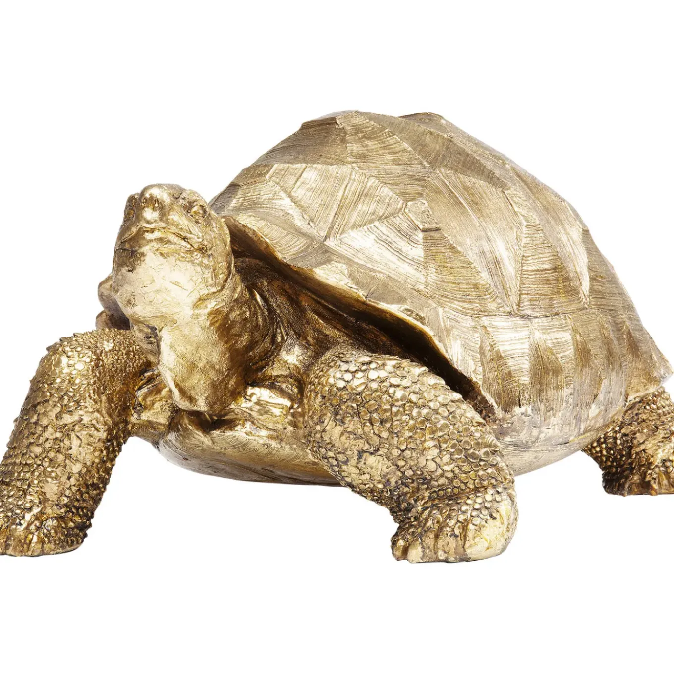 Figurine Décorative Turtle Dore Mm 40Cm