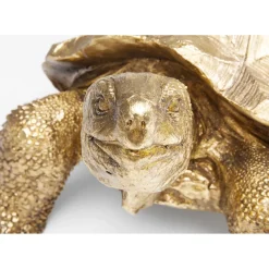 Figurine Décorative Turtle Dore Mm 40Cm