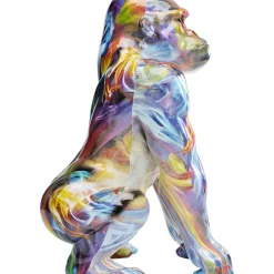 Figurine Décorative Watching Gorilla Colorful 45Cm
