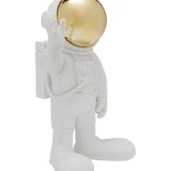 Figurine Décorative Welcome Astronaut Blanc 27Cm