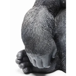 Figurine Décorativemonkey Gorilla Side Medium Noir