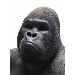 Figurine Décorativemonkey Gorilla Side Medium Noir