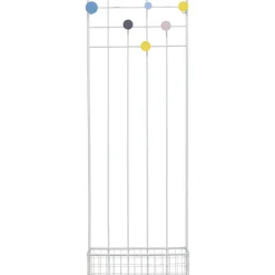 Garderobe Murale Derry Blanc 41Cm