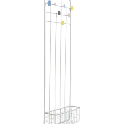 Garderobe Murale Derry Blanc 41Cm