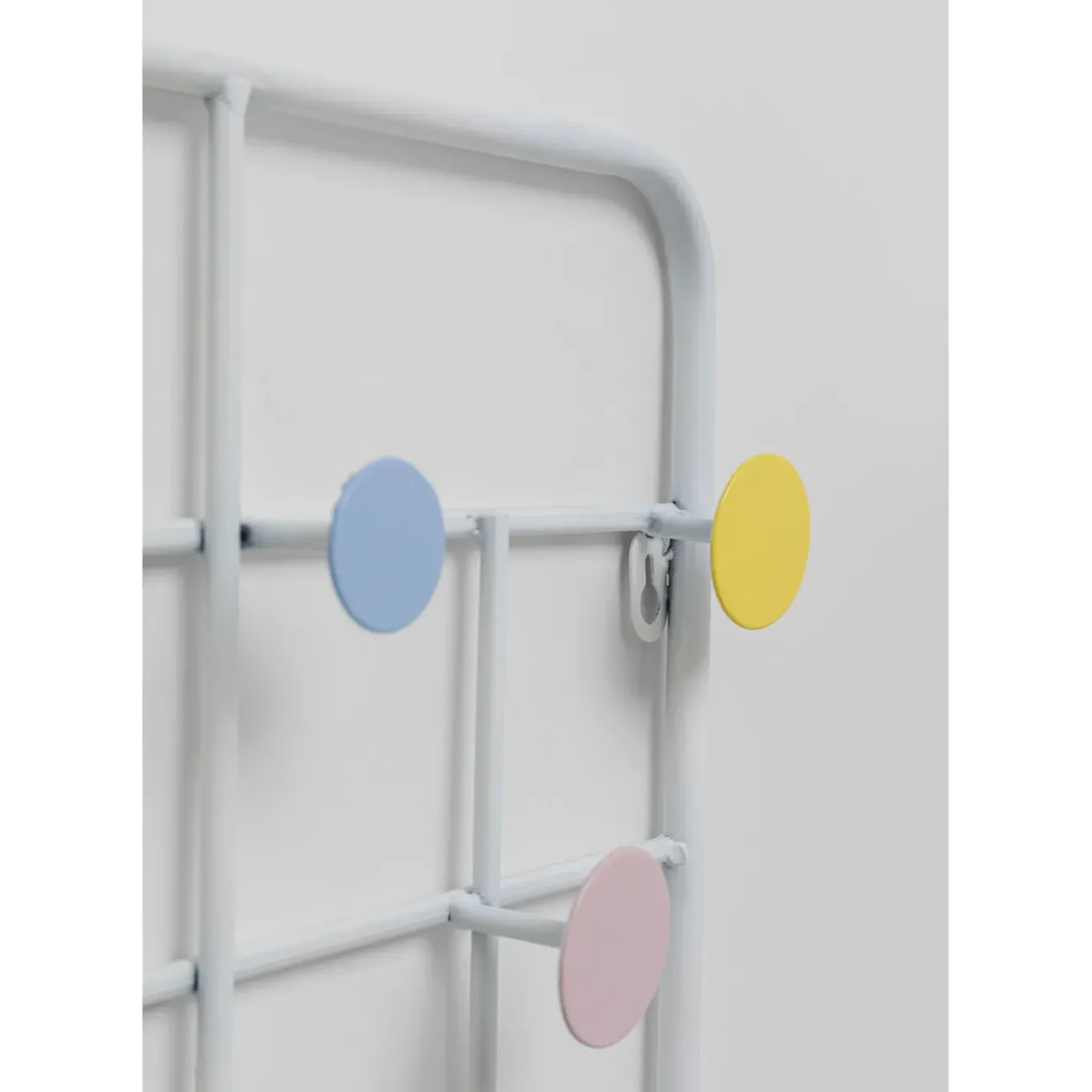 Garderobe Murale Derry Blanc 41Cm