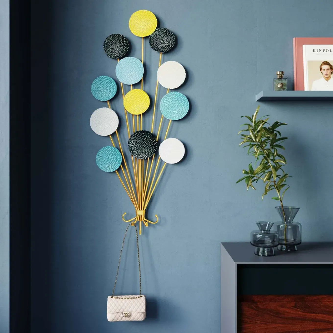 Garderobe Murale Helio 50Cm