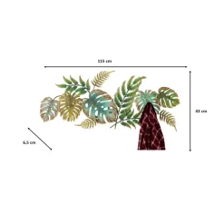 Garderobe Murale Jungle Party Colore