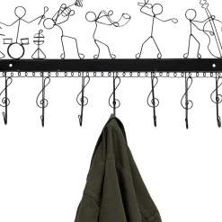 Garderobe Murale Wire Music Band 62Cm