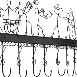 Garderobe Murale Wire Music Band 62Cm