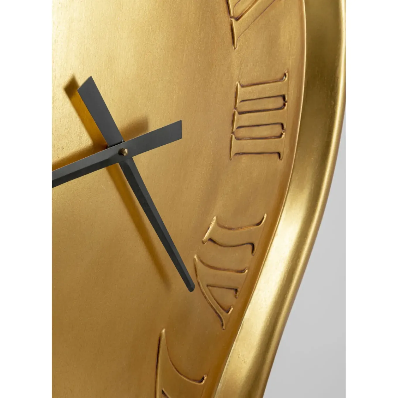 Horloge Murale Big Drop Dore 92X127Cm