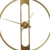 Horloge Murale Clip Gold O60Cm