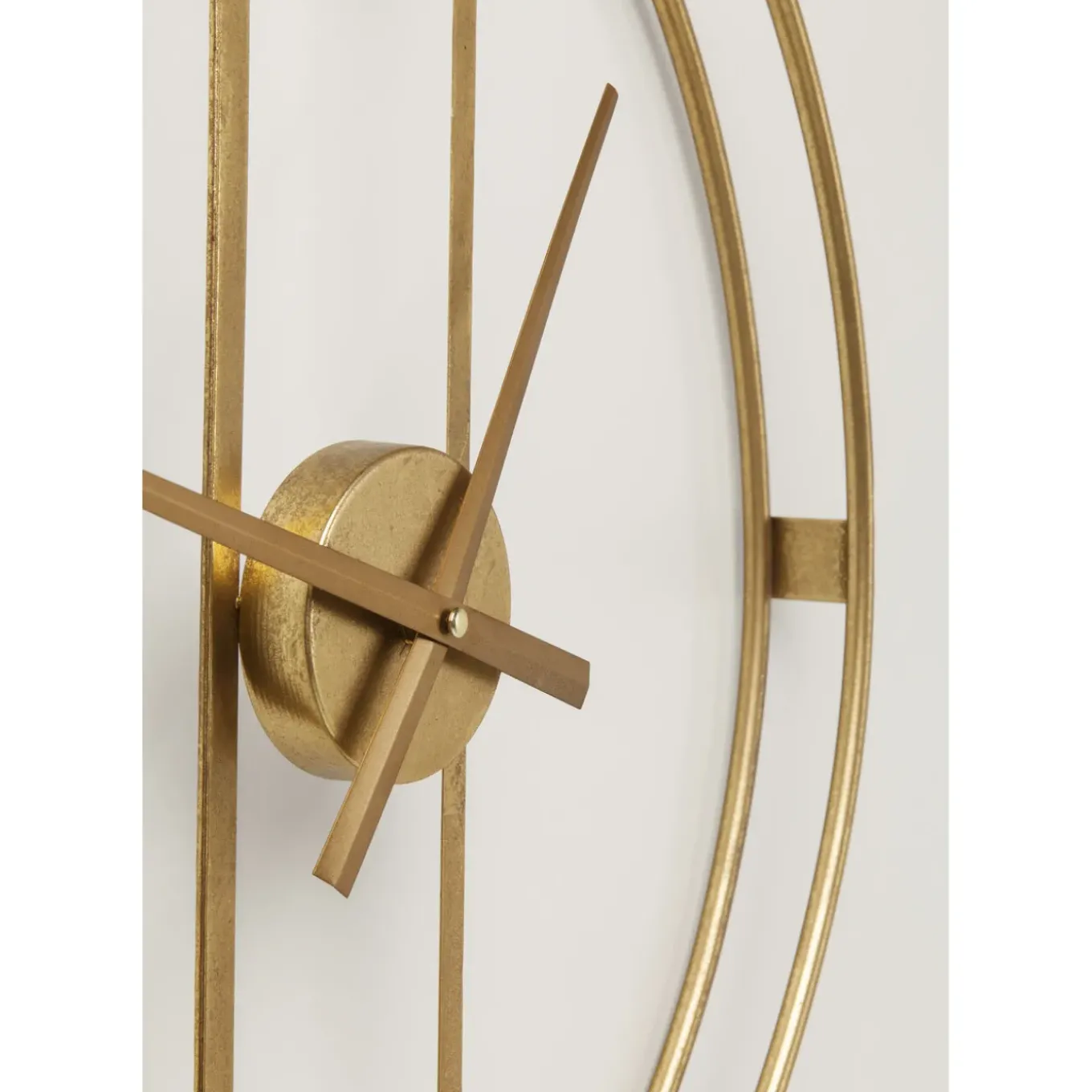 Horloge Murale Clip Gold O60Cm