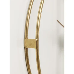 Horloge Murale Clip Gold O60Cm